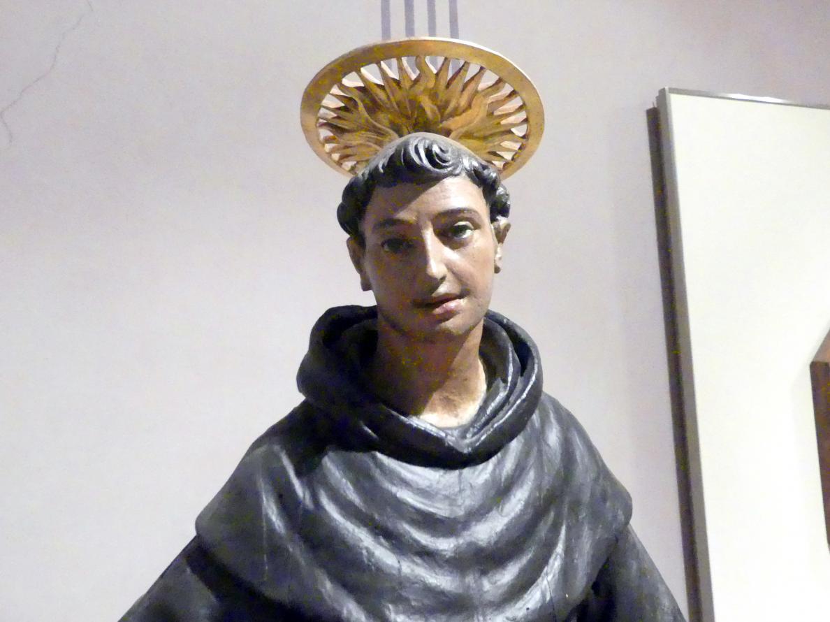 Heiliger Antonius von Padua, Piana, Pieve di Sant'Innocenza, jetzt Buonconvento, Museo d’Arte Sacra della Val d’Arbia, Saal 5, 1656, Bild 3/4