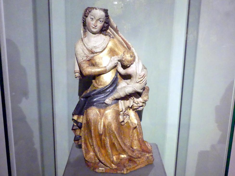 Madonna von Konopiště, Prag, Nationalgalerie im Agneskloster, Saal D, um 1365–1370