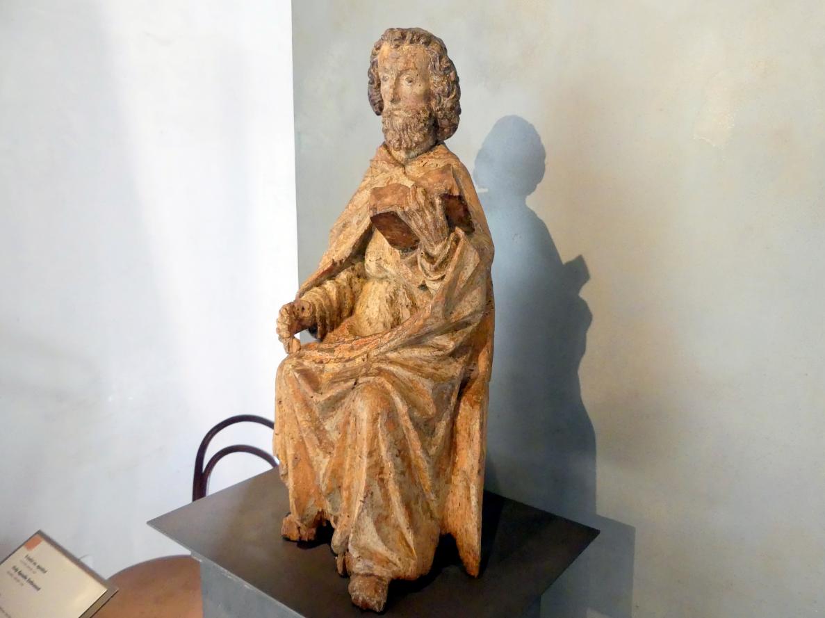 Thronender Apostel, Prag, Nationalgalerie im Agneskloster, Saal H, um 1430, Bild 3/5