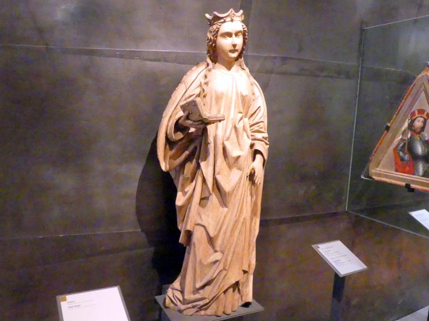 Heilige Jungfrau, Prag, Nationalgalerie im Agneskloster, Saal K, um 1450–1460, Bild 2/6