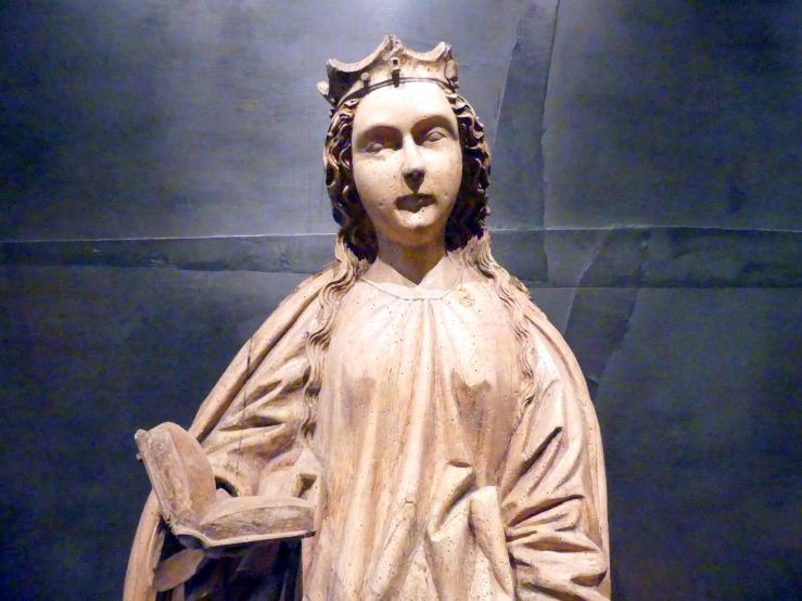 Heilige Jungfrau, Prag, Nationalgalerie im Agneskloster, Saal K, um 1450–1460, Bild 4/6