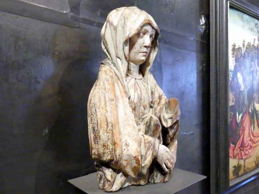 Schmerzhafte Muttergottes, Prag, Nationalgalerie im Agneskloster, Saal K, um 1470, Bild 4/7