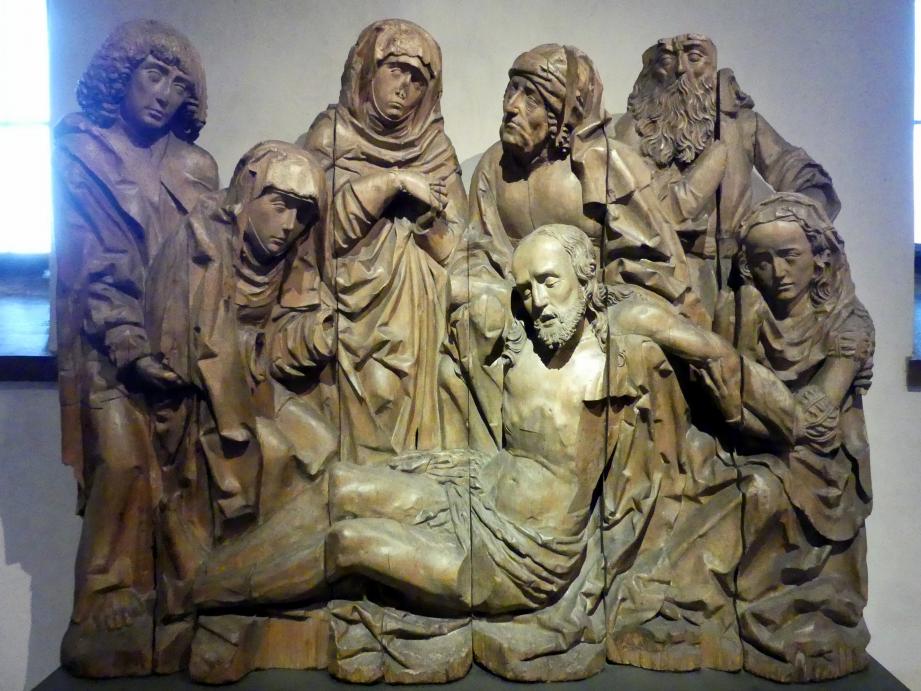 Beweinung Christi, Prag, Nationalgalerie im Agneskloster, Saal L, um 1520–1530, Bild 1/3