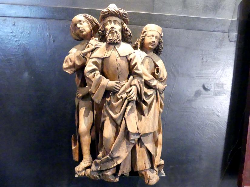 Gruppe mit Hohepriestern, Prag, Nationalgalerie im Agneskloster, Saal L, um 1510, Bild 1/3