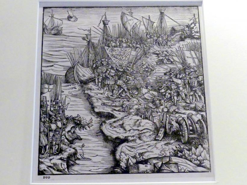 Hans Burgkmair der Ältere (1490–1529), Weißkunig, Prag, Nationalgalerie im Agneskloster, Saal M, 1515, Bild 1/5