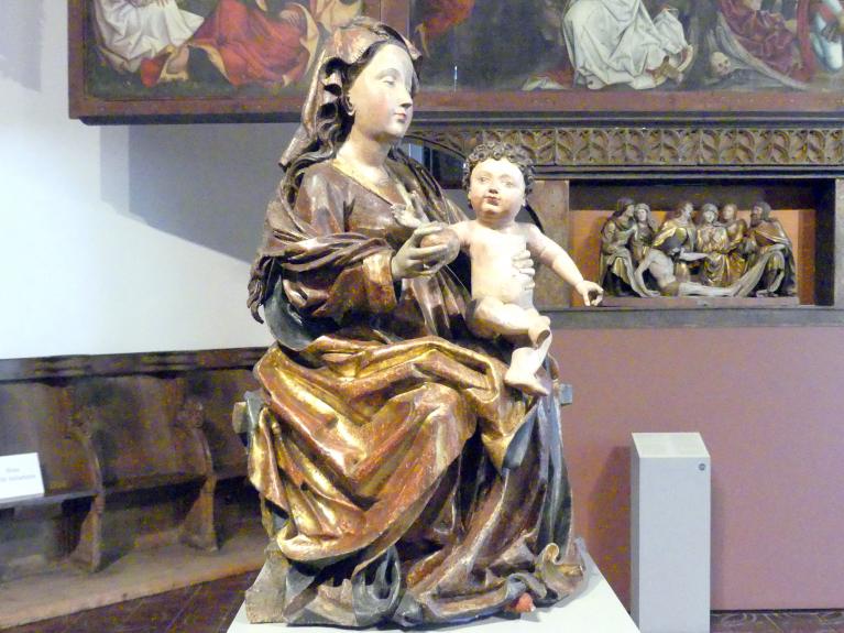 Maria mit Kind, München, Bayerisches Nationalmuseum, Saal 15, um 1490