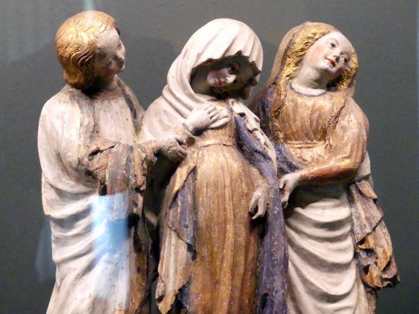 Trauernde aus einer Kreuzigung, München, Bayerisches Nationalmuseum, Saal 7, um 1430, Bild 2/3
