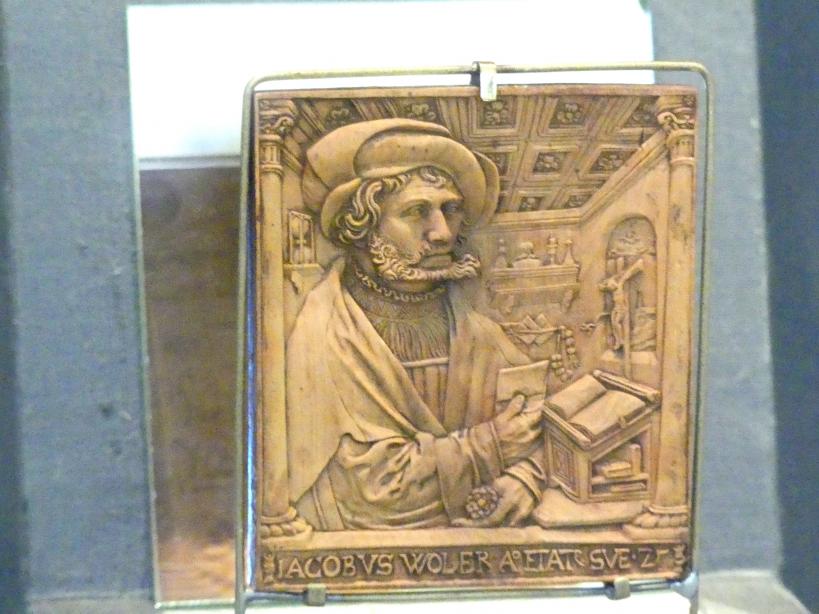 Peter Dell der Ältere (1515–1534), Bildnis des Jakob Woler, München, Bayerisches Nationalmuseum, Saal 21, 1529
