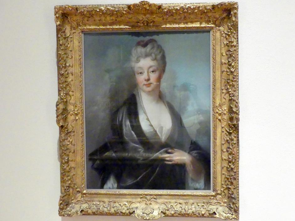 Joseph Vivien (1704–1730), Agnes Françoise Le Louchier, Gräfin von Arco, München, Bayerisches Nationalmuseum, Saal 34, um 1705