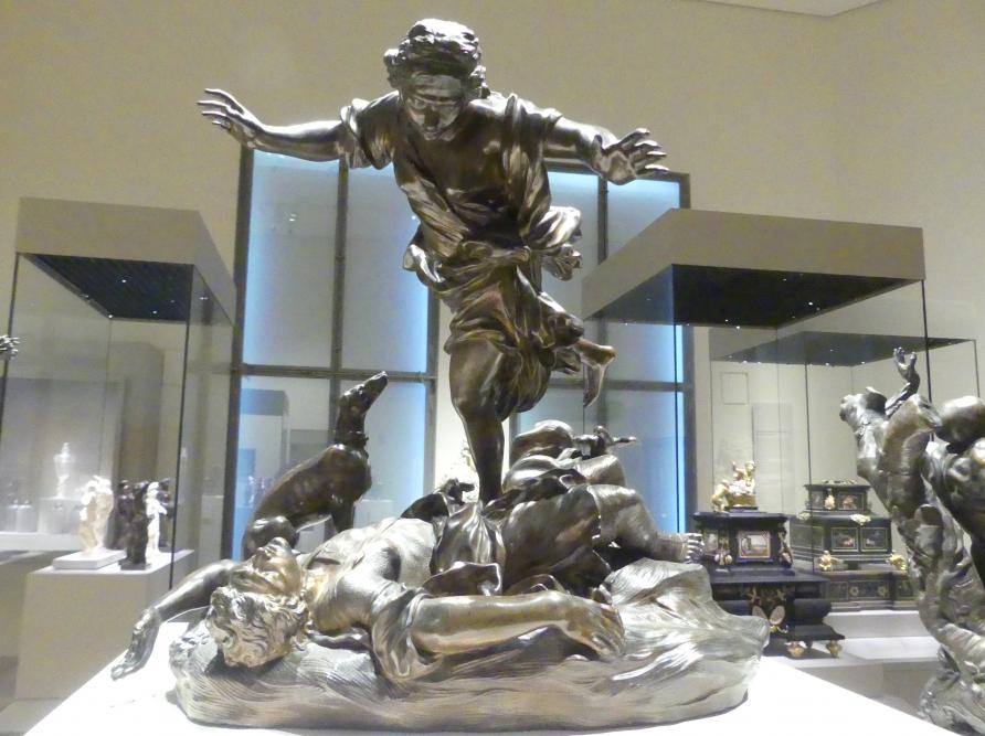Giovanni Battista Foggini (1690–1715), Venus beklagt den Tod des Adonis, München, Bayerisches Nationalmuseum, Saal 36, um 1690, Bild 3/4