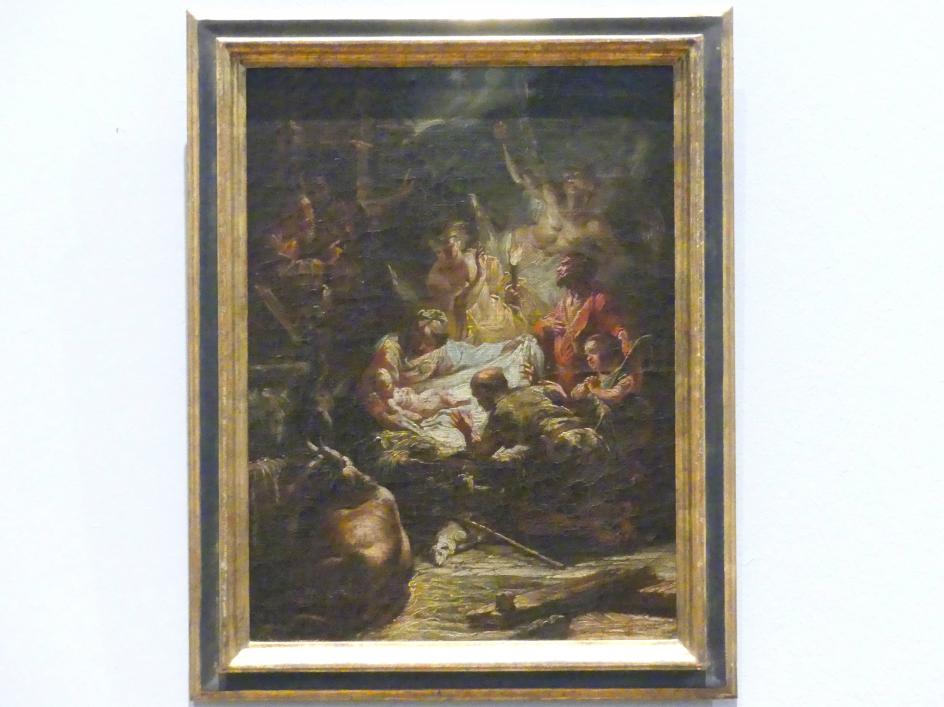 Johann Christian Thomas Wink (1762–1772), Anbetung der Hirten, München, Bayerisches Nationalmuseum, Saal 44, um 1770, Bild 1/2