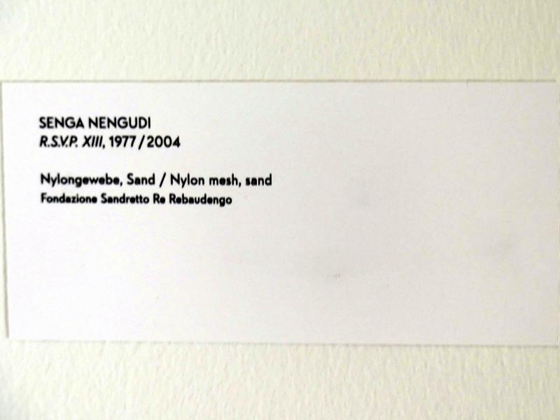 Senga Nengudi (1970–2019), R.S.V.P. XIII, München, Lenbachhaus, Ausstellung "Senga Nengudi Topologien" vom 17.09.-19.01.2020, Saal 6, 1977, Bild 4/4