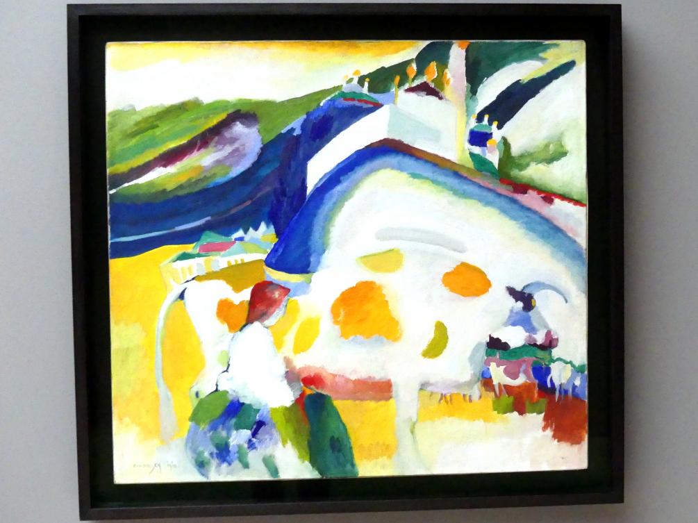 Wassily Kandinsky (1900–1943), Die Kuh, München, Lenbachhaus, Saal 35, 1910