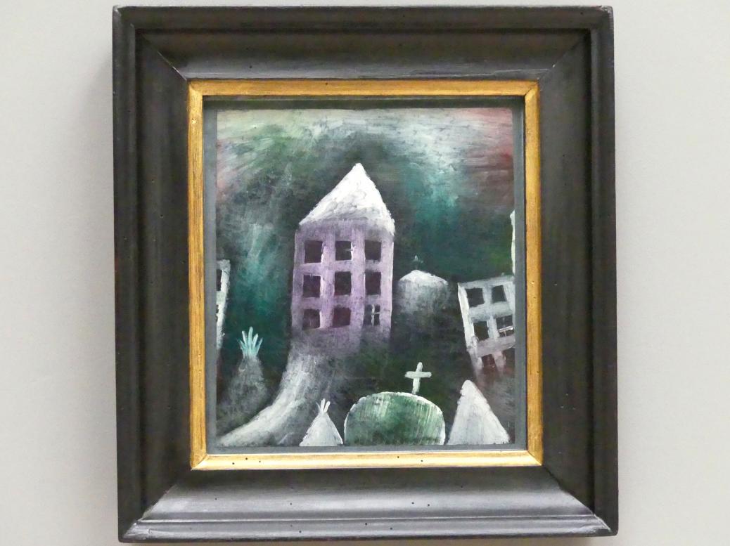 Paul Klee (1904–1940), Zerstörter Ort, München, Lenbachhaus, Saal 37, 1920, Bild 1/2