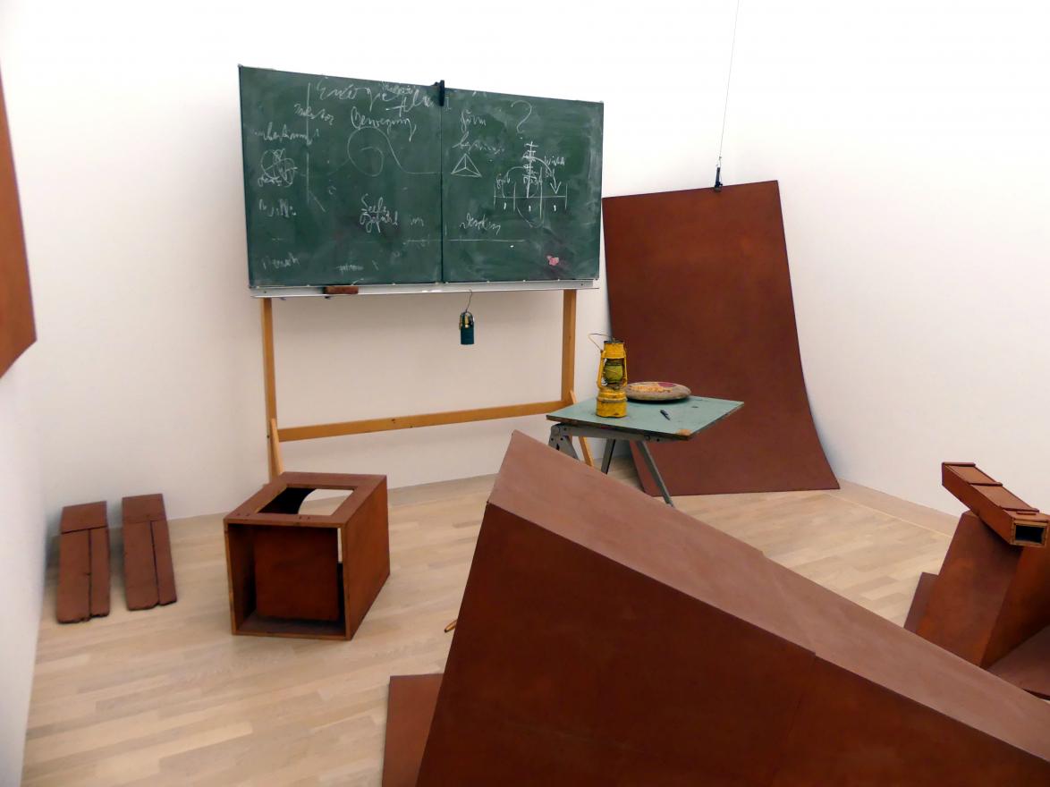 Joseph Beuys (1948–1985), Vor dem Aufbruch aus Lager I, München, Lenbachhaus, Saal 42, 1970–1980, Bild 7/12
