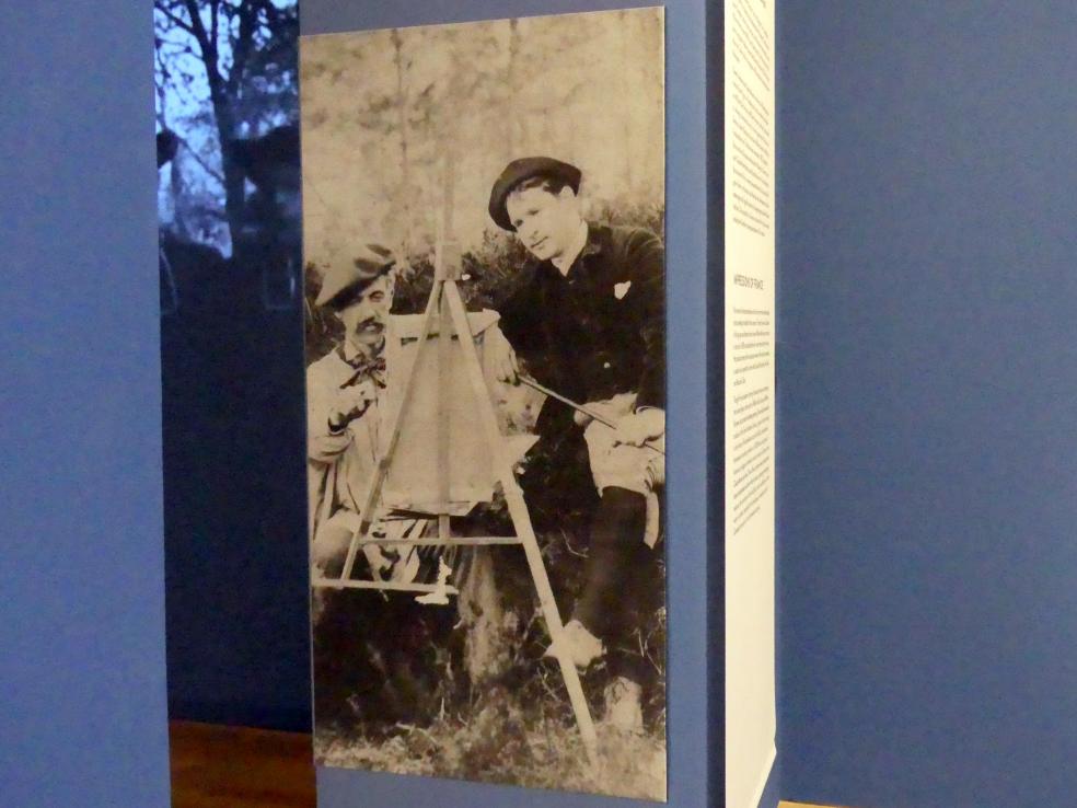 William Blair Bruce und Theodore Robinson, München, Kunsthalle, Ausstellung "Kanada und der Impressionismus" vom 19.07.-17.11.2019, Frankreich-Impressionen, um 1872, Bild 1/2