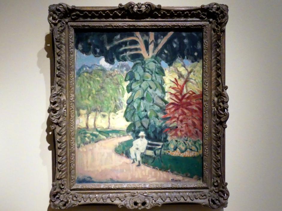 James Wilson Morrice (1897–1921), In einem Garten, Westindische Inseln, München, Kunsthalle, Ausstellung "Kanada und der Impressionismus" vom 19.07.-17.11.2019, Neue Horizonte, um 1915–1921