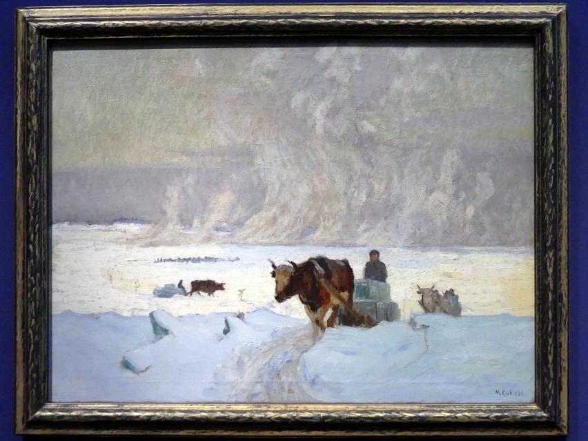 Maurice Galbraith Cullen (1893–1922), Die Eisernte, München, Kunsthalle, Ausstellung "Kanada und der Impressionismus" vom 19.07.-17.11.2019, Vom Impressionismus zur kanadischen Moderne, um 1913