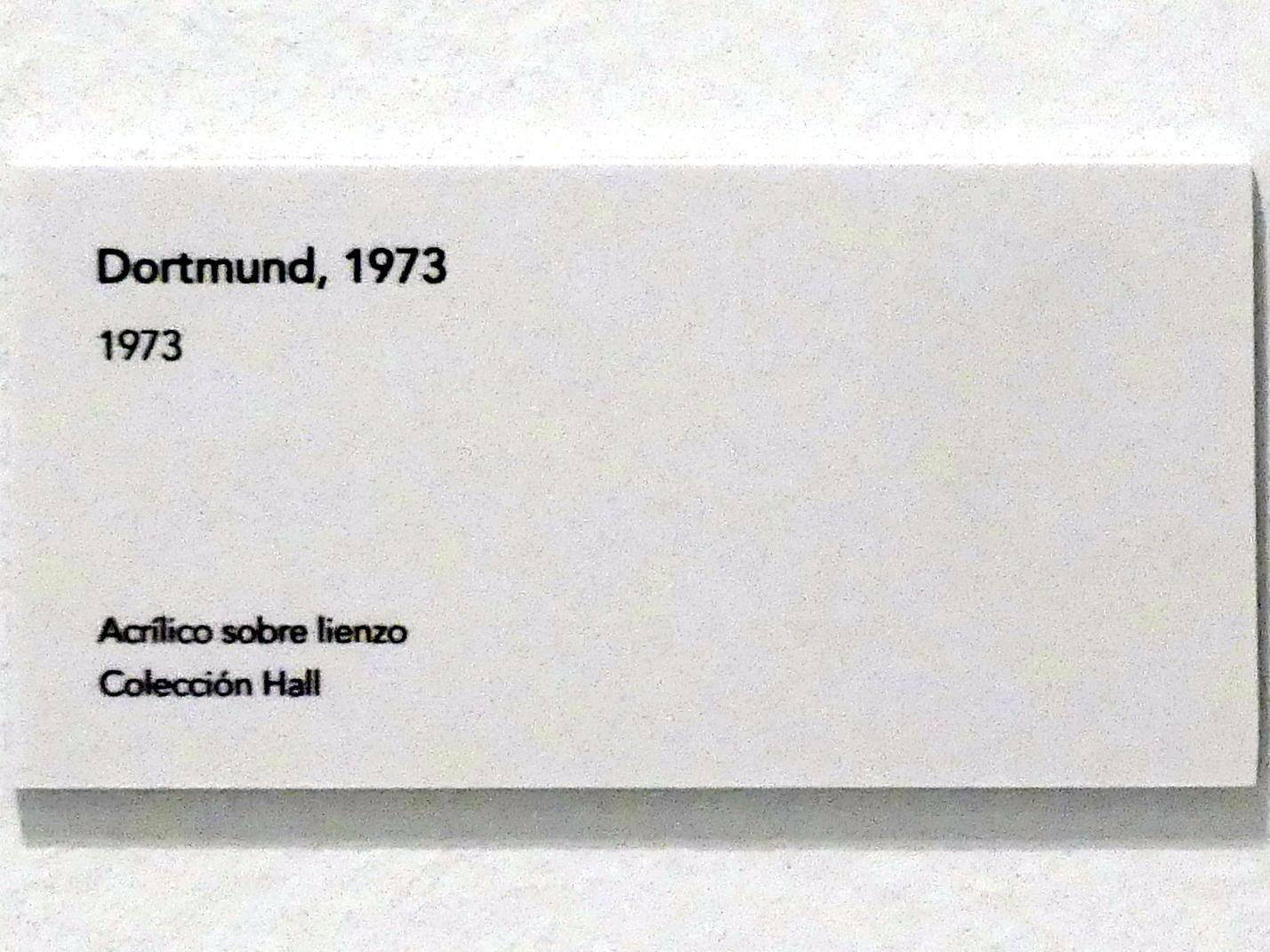 Jörg Immendorff (1965–2007), Dortmund, Madrid, Museo Reina Sofía, Ausstellung "Jörg Immendorff - The Task of the Painter" vom 30.10.2019-13.04.2020, Saal 3, 1973, Bild 2/2