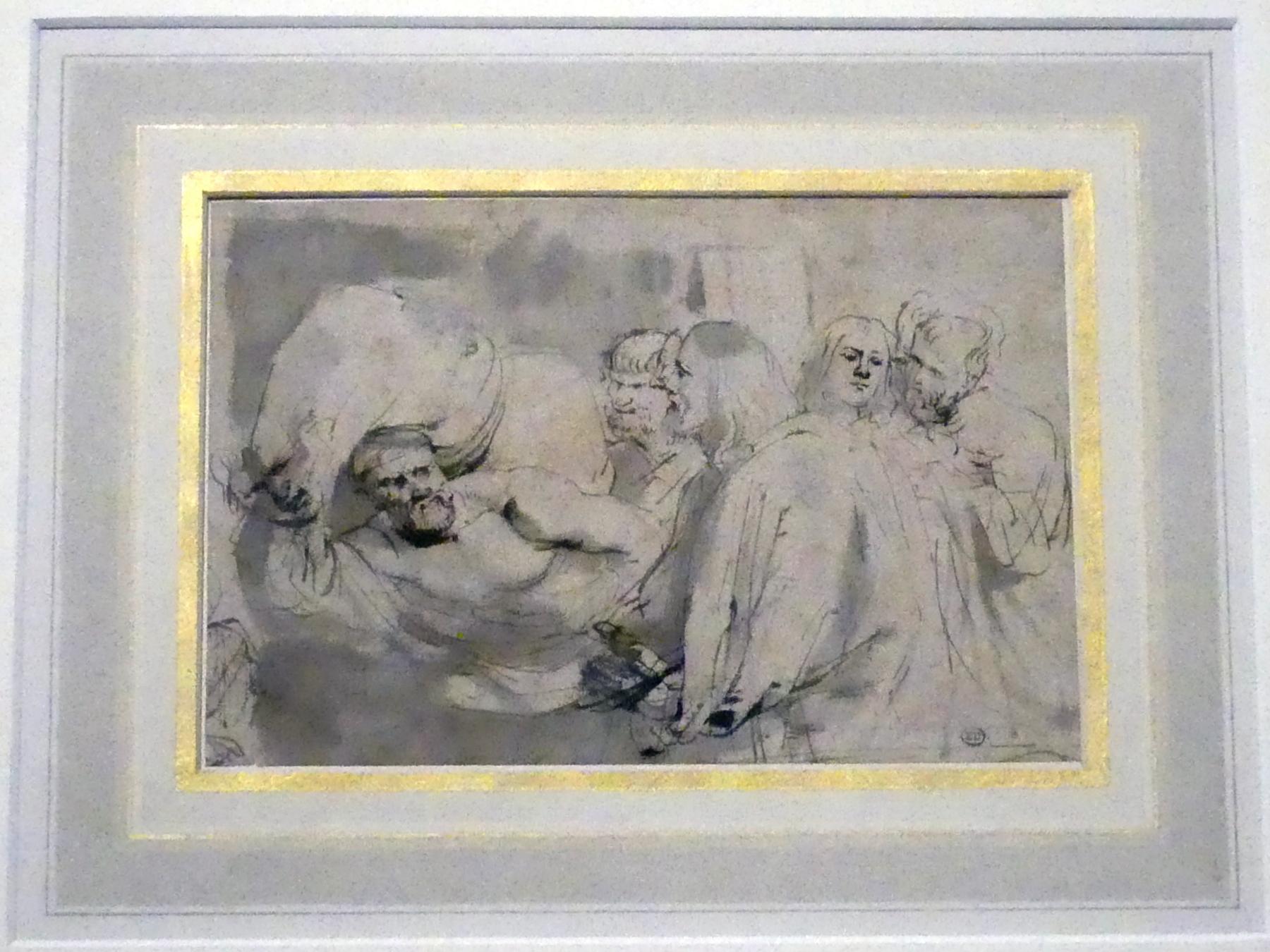 Anthonis (Anton) van Dyck (1614–1641), Die Heilung des Lahmen, München, Alte Pinakothek, Ausstellung "Van Dyck" vom 25.10.2019-02.02.2020, Die Anfänge - 3, um 1618–1620, Bild 1/3