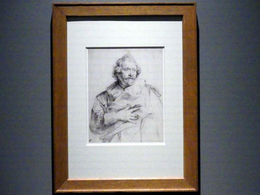 Anthonis (Anton) van Dyck (1614–1641), Der Kupferstecher Karel van Mallery, München, Alte Pinakothek, Ausstellung "Van Dyck" vom 25.10.2019-02.02.2020, Die "Ikonographie" - 1, um 1630–1635, Bild 1/2