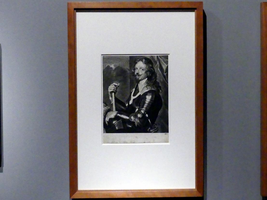 Paulus Pontius (Undatiert), François Thomas von Savoyen-Carignan, 1. Zustand, München, Alte Pinakothek, Ausstellung "Van Dyck" vom 25.10.2019-02.02.2020, Die "Ikonographie" - 2, Undatiert, Bild 2/3