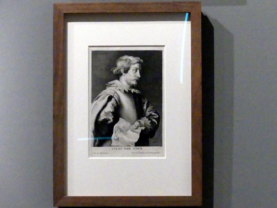 Lucas Vorsterman (1621–1634), Lucas van Uden, 2.Zustand, München, Alte Pinakothek, Ausstellung "Van Dyck" vom 25.10.2019-02.02.2020, Die "Ikonographie" - 2, Undatiert, Bild 2/3
