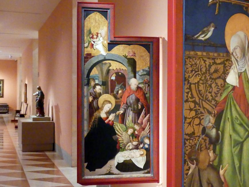 Anbetung der Hirten, Madrid, Museo Thyssen-Bornemisza, Saal 6, Galeria Villahermosa, um 1515, Bild 1/2