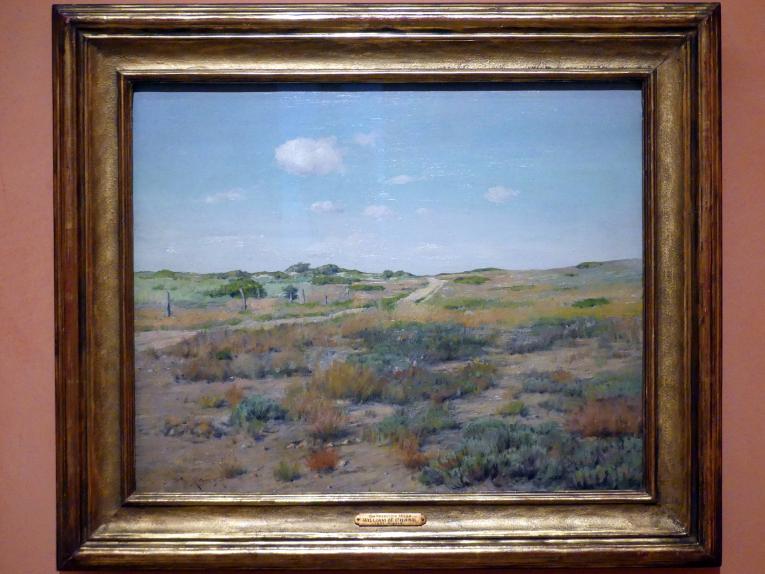 William Merritt Chase (1872–1896), Shinnecock Hills, Madrid, Museo Thyssen-Bornemisza, Saal 30, nordamerikanische Malerei des 19. Jahrhunderts, 1893–1897, Bild 1/2