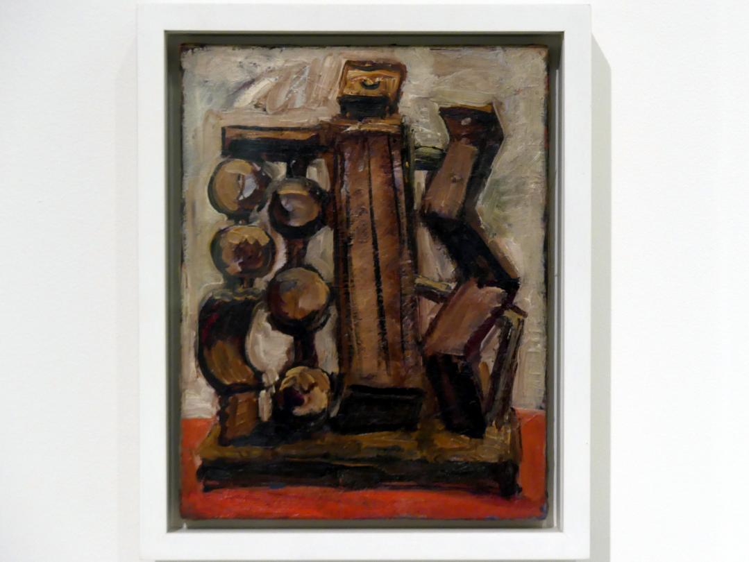 Alberto Giacometti (1914–1965), Skulptur, Prag, Nationalgalerie im Messepalast, Ausstellung "Alberto Giacometti" vom 18.07.-01.12.2019, Avantgarde, 1927–1930, Bild 1/2