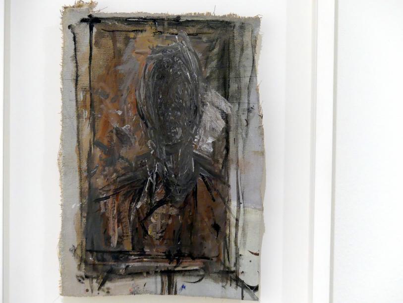 Alberto Giacometti (1914–1965), Kopf der Mutter, Prag, Nationalgalerie im Messepalast, Ausstellung "Alberto Giacometti" vom 18.07.-01.12.2019, Köpfe, um 1948, Bild 1/3