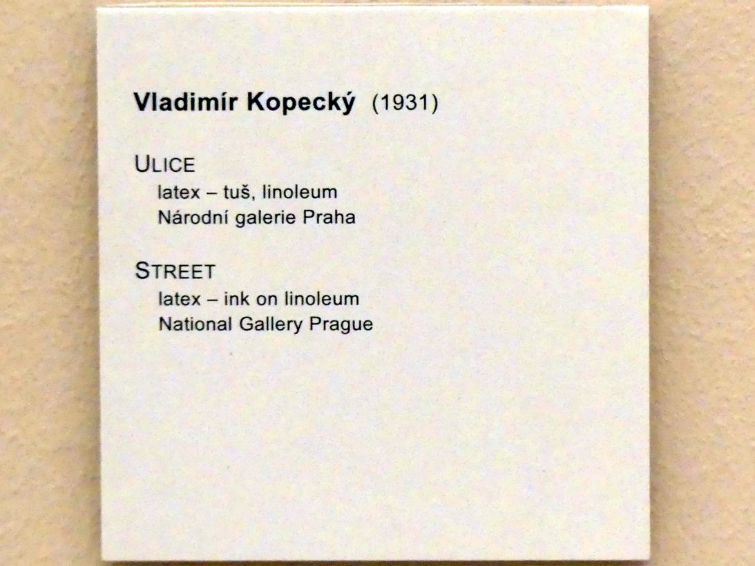 Vladimír Kopecký (1969), Straße, Prag, Nationalgalerie im Messepalast, Moderne Kunst, Undatiert, Bild 2/2