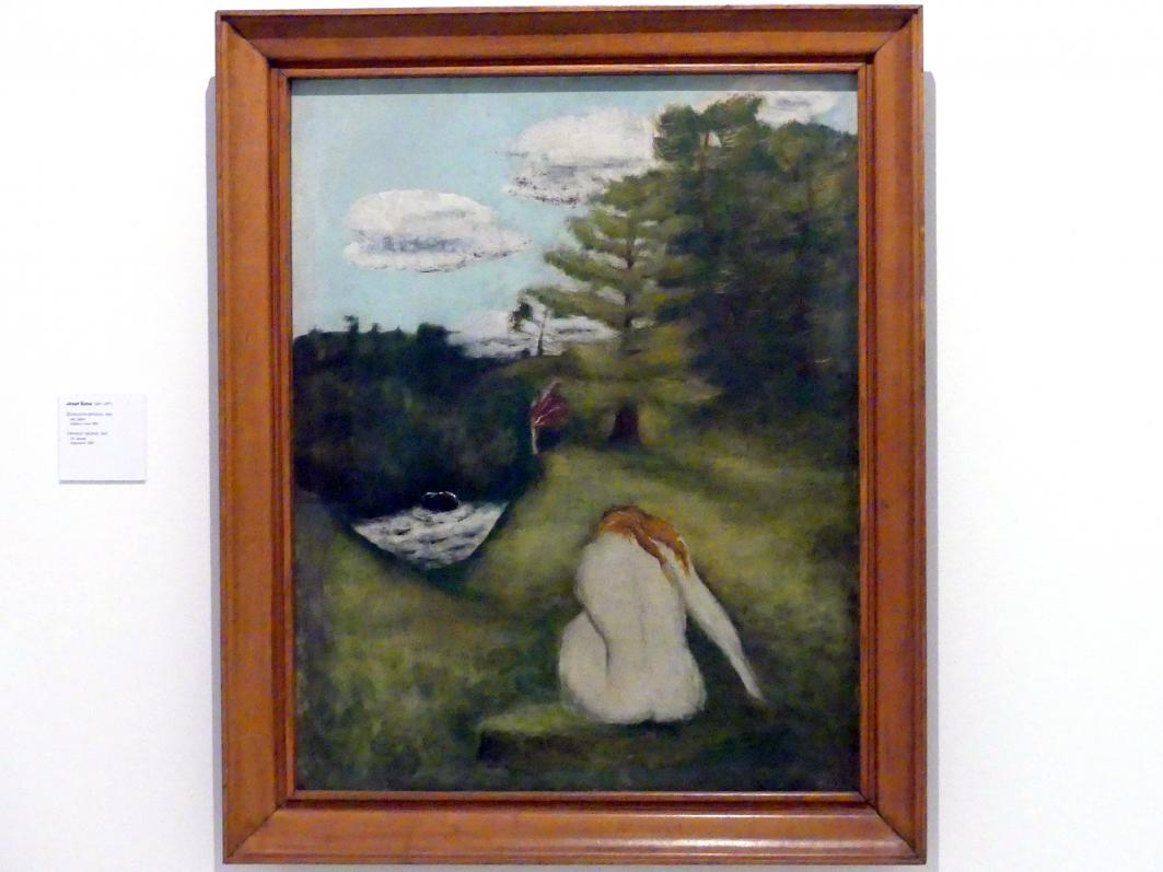 Josef Šíma (1922–1943), Odysseus’ Verzweiflung, Prag, Nationalgalerie im Messepalast, Moderne Kunst, 1943