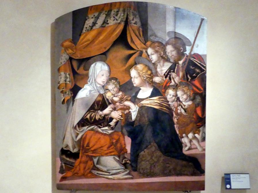 Bernardino di Mariotto (1528–1531), Beata Colomba da Rieti, Perugia, Convento di Montemorcino, jetzt Perugia, Nationalgalerie von Umbrien (Galleria nazionale dell'Umbria), 29: Bernardino di Mariotto, um 1530–1533, Bild 1/2
