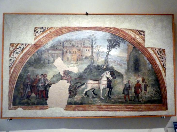 Giovan Battista Caporali (1535), Allegorie der Zeit, Perugia, Palazzo Pontani, jetzt Perugia, Nationalgalerie von Umbrien (Galleria nazionale dell'Umbria), 32: Domenico di Paride Alfani, Vincenzo Danti, um 1535, Bild 1/2