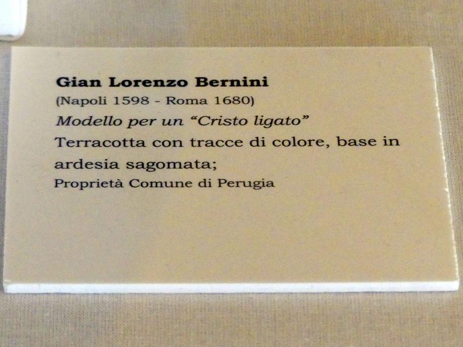 Gian Lorenzo Bernini (1614–1679), Modell für einen angebundenen Christus, Perugia, Nationalgalerie von Umbrien (Galleria nazionale dell'Umbria), 33: Collezione Martinelli, Undatiert, Bild 3/3