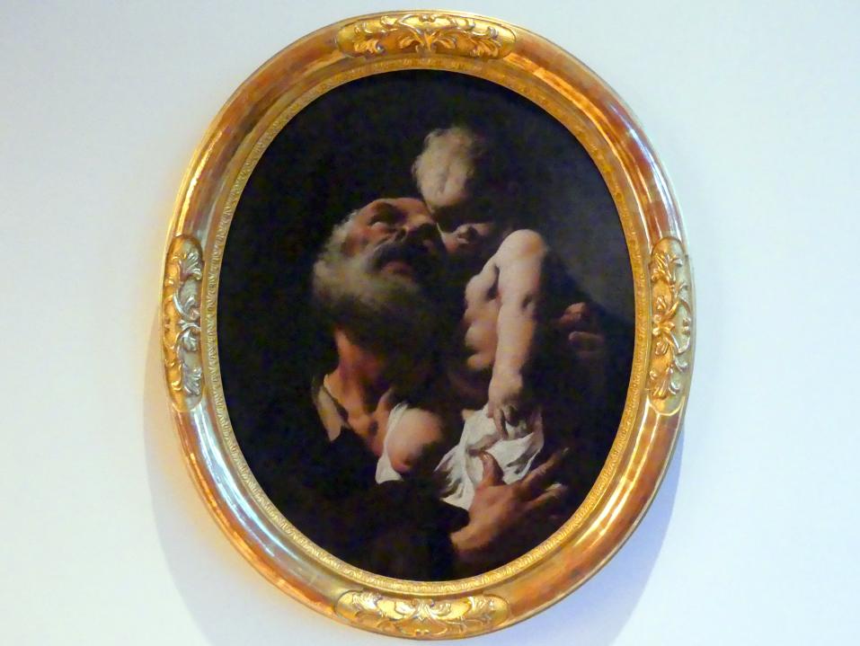 Giovanni Battista (Giambattista) Piazzetta (1717–1745), Hl. Joseph mit dem Jesuskind, Prag, Nationalgalerie im Palais Schwarzenberg, 1. Obergeschoss, Durchgang 1, Undatiert