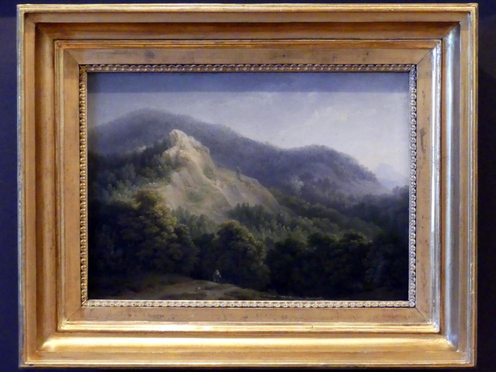 Martin von Molitor (1800–1811), Felsige Erhebung, Prag, Nationalgalerie im Palais Schwarzenberg, 1. Obergeschoss, Saal 4, Undatiert, Bild 1/2