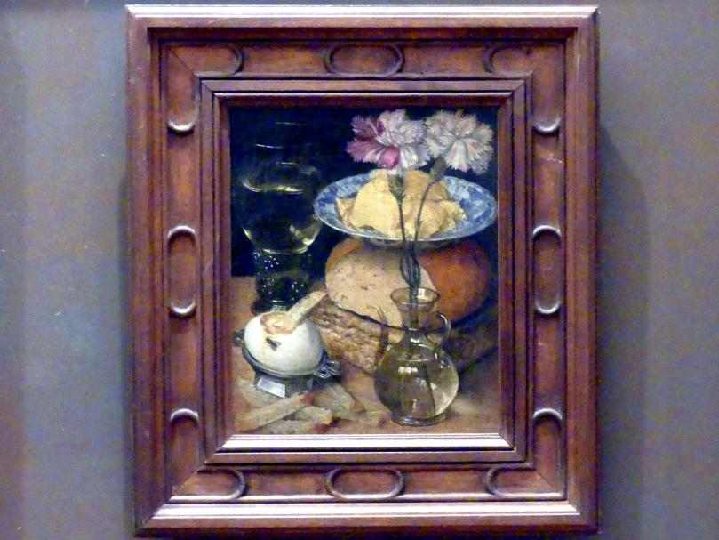 Georg Flegel (1595–1638), Frühstück mit einem Ei, Prag, Nationalgalerie im Palais Schwarzenberg, 1. Obergeschoss, Saal 4, Undatiert, Bild 1/2