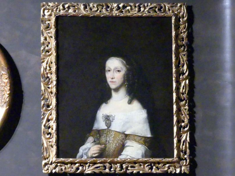 Daniel Schultz (1659), Bildnis der Magdalena Ludmilla von Kolowrat-Liebstein, Prag, Nationalgalerie im Palais Schwarzenberg, 1. Obergeschoss, Saal 7, 1659, Bild 1/2