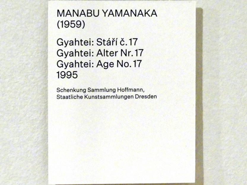 Manabu Yamanaka (1995), Gyahtei: Alter Nr. 17, Prag, Nationalgalerie im Salm-Palast, Ausstellung "Möglichkeiten des Dialogs" vom 02.12.2018-01.12.2019, Saal 26, 1995, Bild 3/3