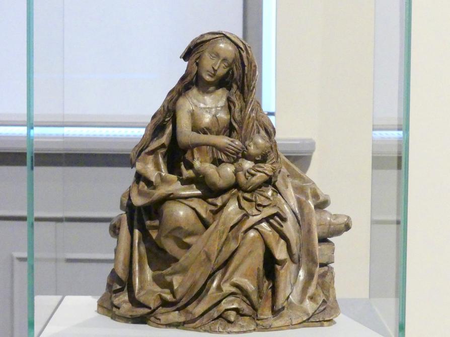 Michel Erhart (1472–1516), Thronende Muttergottes, Berlin, Bode-Museum, Saal 107, um 1480–1485, Bild 1/4