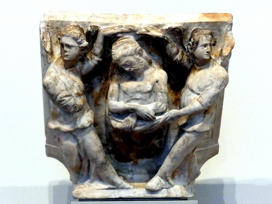 Giovanni Pisano (1291–1314), Engelpietà, Berlin, Bode-Museum, Saal 108, um 1300