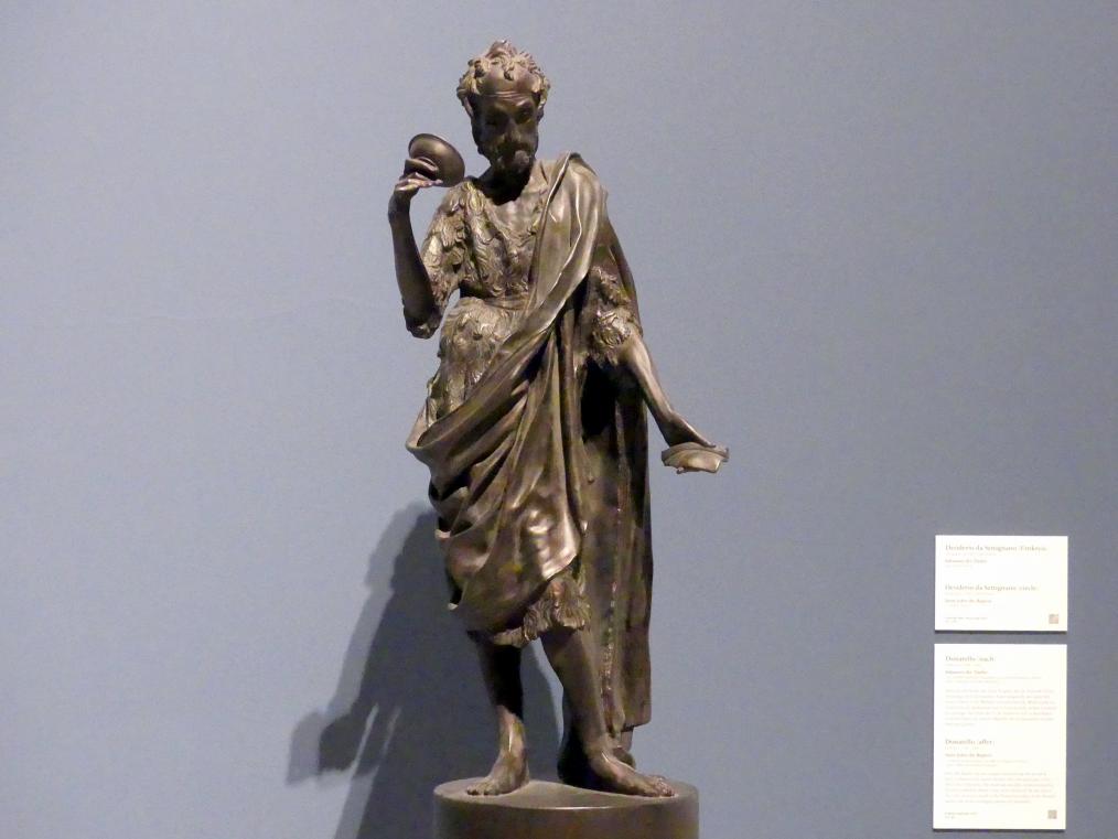 Donatello (Nachahmer) (1427–1500), Johannes der Täufer, Berlin, Bode-Museum, Saal 121, um 1420–1440