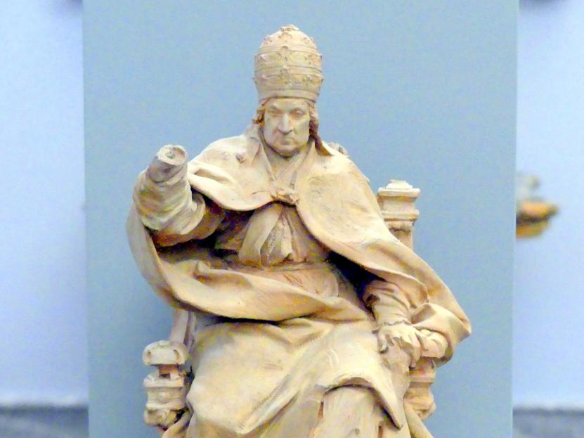 Angelo de Rossi (1701–1702), Papst Clemens XI. Albani, Berlin, Bode-Museum, Saal 131, 1701, Bild 4/5
