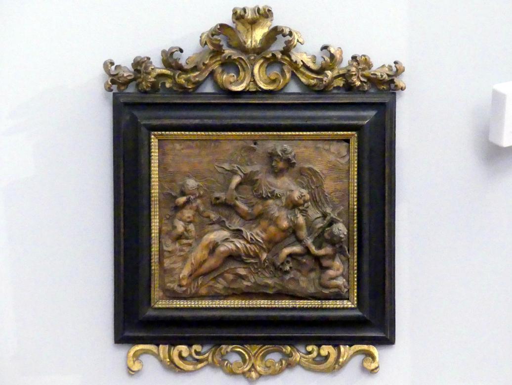 Giuseppe Mazzuoli (1670–1705), Der Tod der Hl. Maria Aegyptica, Berlin, Bode-Museum, Saal 131, um 1675