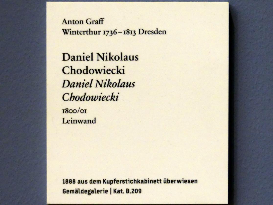 Anton Graff (1761–1807), Daniel Nikolaus Chodowiecki, Berlin, Bode-Museum, Saal 258, 1800–1801, Bild 3/3