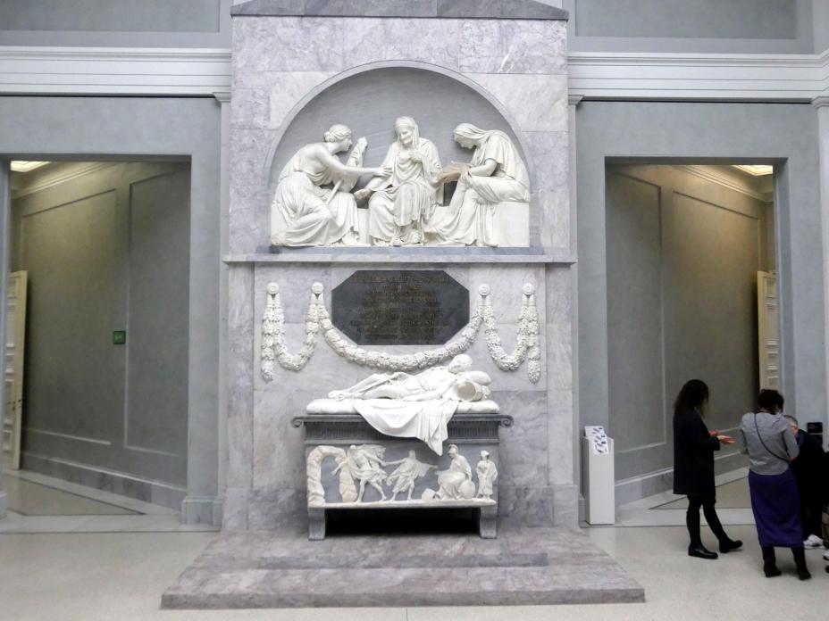 Johann Gottfried Schadow (1789–1826), Grabmal des Grafen Alexander von der Mark, Berlin, Alte Nationalgalerie, Saal 301, Schadow und die Kunst um 1800, 1788–1790