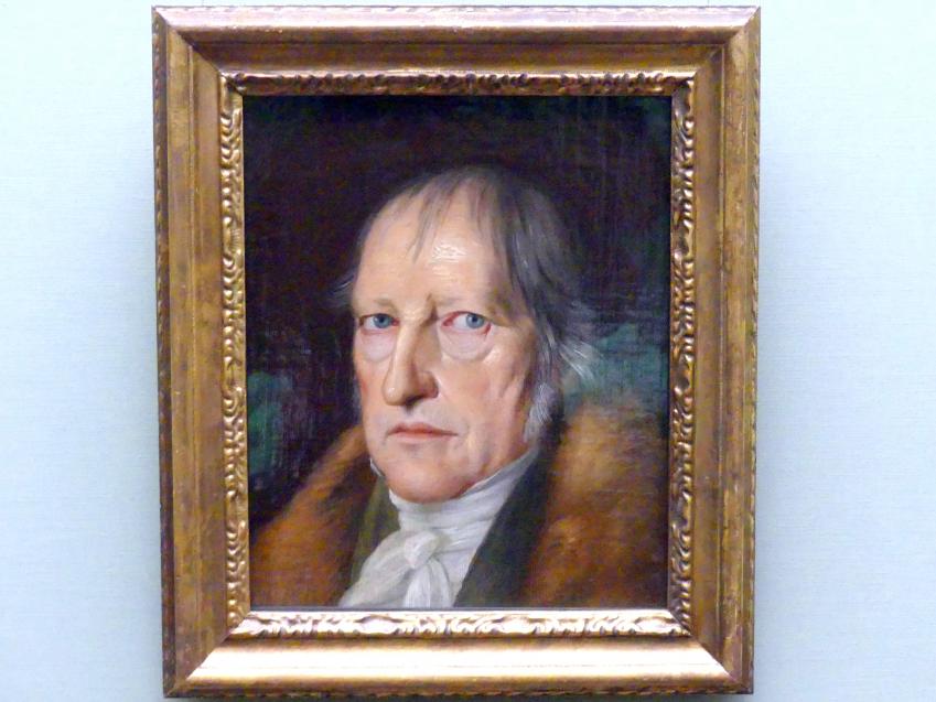 Jakob Schlesinger (1831), Der Philosoph Georg Friedrich Wilhelm Hegel, Berlin, Alte Nationalgalerie, Saal 311, Romantik, Biedermeier, Düsseldorfer Schule, 1831