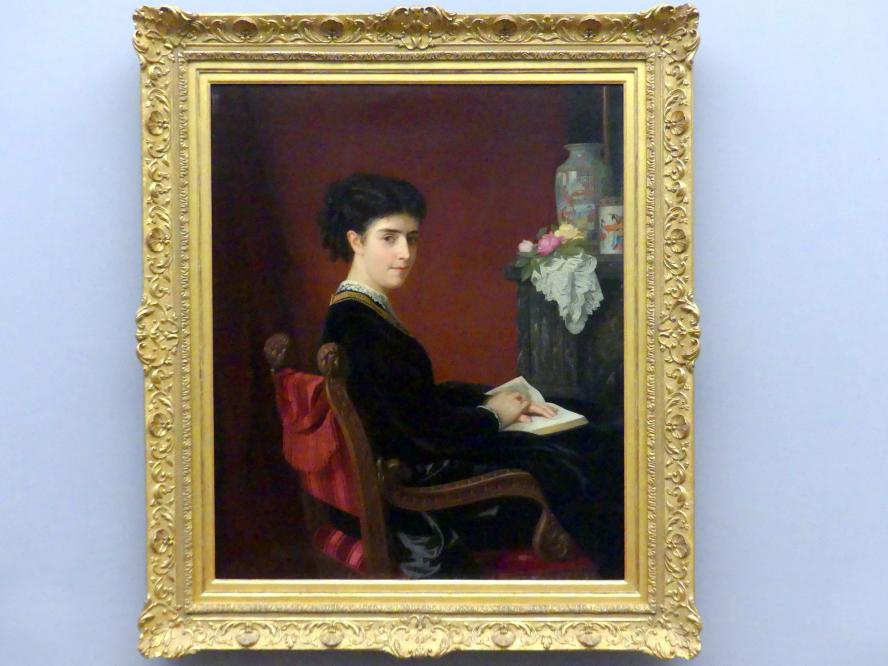 Antonie Volkmar (1868–1875), Bildnis der Marianne Beschütz, verh. Perl, Berlin, Alte Nationalgalerie, Saal 305, Künstlerinnen der Nationalgalerie vor 1919, 1868